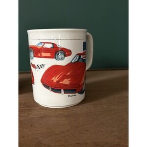 1979 chevy corvette  Red Coffee Cup mug vintage